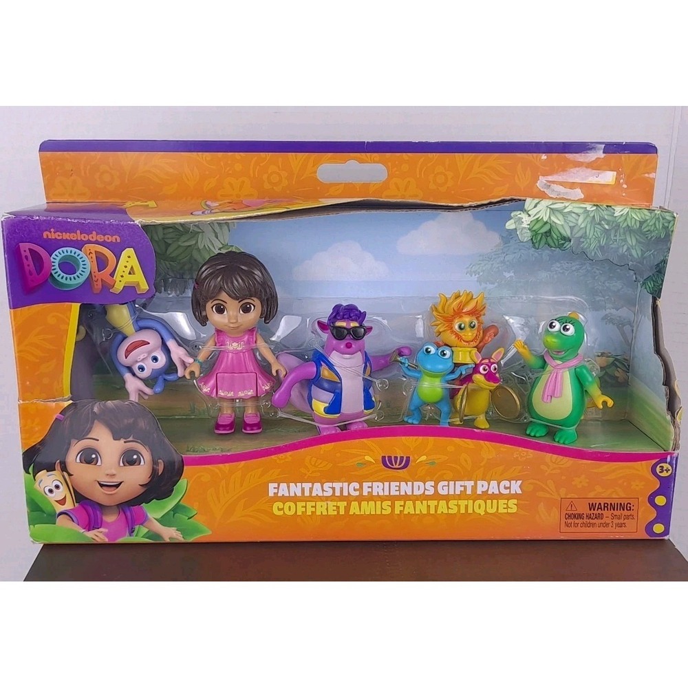 Dora the Explorer Fantastic Friends Gift 7 Pack Boots Tico Isa & The Fiesta Trio